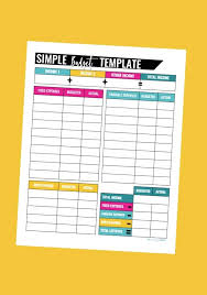 Subtraction is a key skill to learn for young students. 20 Free Printable Budget Templates Manage Your Money In 2021 Savvy Budget Boss