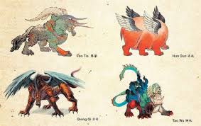 In chinese mythology,phoenix could bring good luck. What Are The Four Evil Creatures Of Chinese Mythology China Market Advisor