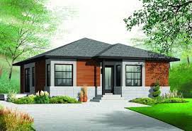 House Plan 034 00968 Narrow Lot Plan 962 Square Feet 2 Bedrooms 1 Bathroom In 2021 Modern Contemporary House Plans Small House Design Contemporary House Plans
