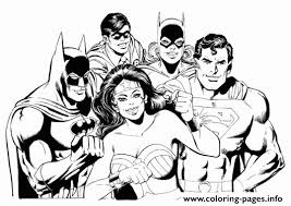 Search through 623,989 free printable colorings at getcolorings. Wonder Woman Et Ses Amis Batman Superman Robin Catwoman Coloring Pages Printable
