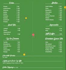 The belgian waffle co, vesu, surat; World Of Waffles Menu Menu For World Of Waffles Surat Surat