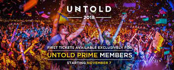 Maybe you would like to learn more about one of these? Bilete Untold 2018 Untold Shop