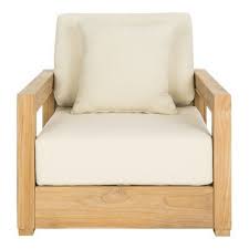Rosecliff Heights Lakeland Teak Patio Chair With Cushions Reviews Wayfair Ahsap Isleri Teras