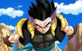 All you can see is the light shining through the cracks around the edges of the door, baby. Dragon Ball Super Super Hero Canon Teen Gotenks