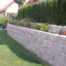 Yellow Cleaved Handvers Height Jura Lime Retaining Wall Garden Landscape Design Garden Types