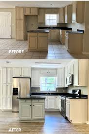 How To Reconfigure And Paint Existing Kitchen Cabinets Clean Kitchen Cabinets Kitchen Room Design Painting Kitchen Cabinets