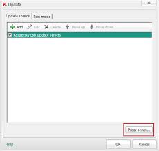 How To Configure Proxy Server Use In Kaspersky Internet Security 2013