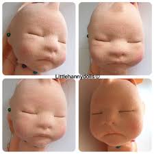 40 ideas de CARAS PARA MUÑECAS