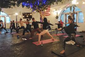 *only thursday bottomless wine classes will be at this location*. Beer Yoga Hofbrauhaus Las Vegas