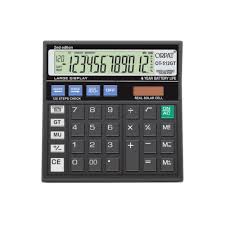 Financial calculators for mortgages, debt, credit cards and more. Buy Orpat Ot 512 Gt Black Desktop Calculator