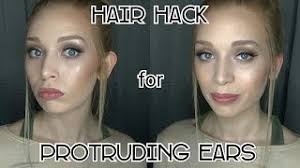 When you get really long hair cut short, you get this amazing weightless feeling, though. High Ponytail Trick That Hides Big Ears Youtube