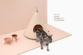 Choco Tent In 2020 Luxury Pet Furniture Pet Teepee Cats Diy Projects