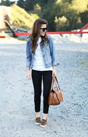 Womens Black And Blue Denim Jacket Women S Light Blue Denim Jacket White Print Crew Neck T Shirt Black Skinny Jeans Brown Leopard Slip On Sneakers Denim Jacket Women Fashion Black Ankle Pants