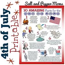 40+ history trivia questions for kids picked and created by the logiclike team! Free Printable Independence Day Trivia Facts For Kids Teach Your Kids A Little More About The 4th Of July Salt Pepper Moms Pinterest