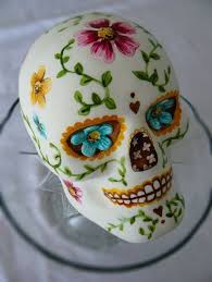 How To Decorate A Sugar Skull Google Search Sugar Skull Cakes Skull Cake Mexican Sugar Skull
