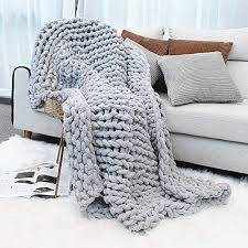 What is it about chunky knit blankets that spark so much joy? Best Giant Cozy Chunky Knit Blanket 2021 Cozy Minds