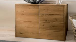 Kommode wildeiche 160x48x88 natur geölt/weiß original retro #09. Kommode Selva Massiv Eiche