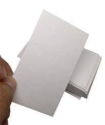 Aside from our standard 16 and 14pt paper, our show stopper cards are the silk or laminated cards, suade velvet cards, various unique linen cards, magnetic cards, plastic cards, akua metallic cards, brown kraft cards, perl metallic cards, cotton cards, suade black cards, gold pearlescent plastic cards and more. Imprint S White Self Designed Mesh Type Card Paper Business Cards Blank Visiting Card For Home Office Use Can Write On And Are Used For Various Purposes 50 Pcs Set Amazon In Office Products