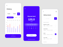 Diabetes Tracker App Mobile App Design App Design Mobile