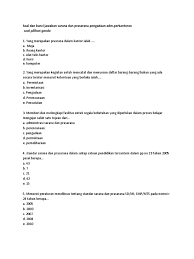 Maybe you would like to learn more about one of these? Contoh Soal Sarana Dan Prasarana Beserta Jawabannya Cara Golden
