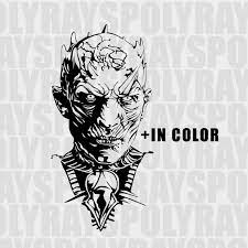 Night King Svg Game Of Thrones Svg Svg Night King Png Etsy King Drawing Drawings Night King