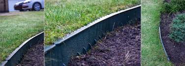 Another type of lawn and garden edging is corrugated plastic edging that is strong and durable and will help create clean and defined borders between lawns and flower. Corrugated Pack Of 10x 5m Galvanised Lawn Edging Rolls H16 5cm
