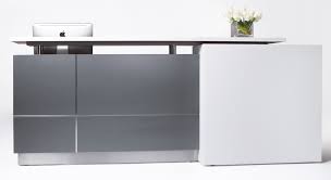 Reception desk — noun the place in public and company buildings where a receptionist presides, typically located in the front entrance of a building just inside the door. Calvin Modern Reception Desk Counter Office Salon Receptionist Office Stock
