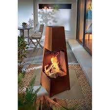 Feuerstelle Rustik Metall Feuerschalen Garten Aussenkamin Feuerstelle