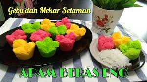 Selain menggunakan yis, ianya juga menggunakan eno untuk melebutkan lagi apam beras anda. Apam Beras Eno Gebu Dan Mekar Setaman Youtube