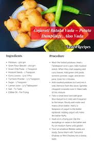 Gujarati Bataka Vada Potato Dumplings Aloo Vada Tastedrecipes Recipe Veg Yummy Recipes Indian Food Recipes Vegetarian Recipes