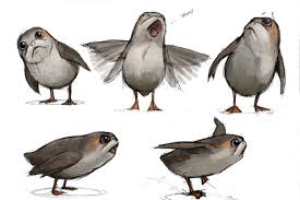 Star Wars The Last Jedi S Lovable Porgs Are Fans Newest Sensation Polygon Star Wars Drawings Star Wars Tattoo Star Wars Art