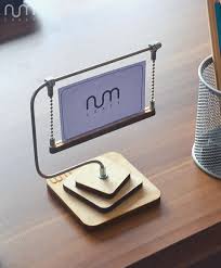 Business card holders are an essential part of doing business. Business Card Stand Business Card Holder For Desk Business Etsy Business Card Displays Business Card Stand Business Card Holders