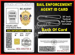 You can have an agent card by creating an account in the 39 clues website. Bail Enforcement Agent Id Card The Id Guru