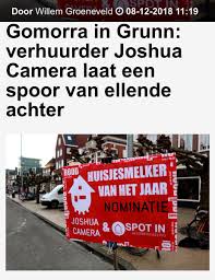 Tim Hofman On Twitter Hallo Joshua Camera Onvriendelijke Journalistenbedreiger Huisjesmelker En Studentennaaier Uit Groningen Driemaal Dikke Vinger Voor Je Juridische Briefje In Onze Mailbox Tot Snel Nieuwe Boos Https T Co Zabnfivssb