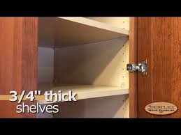 These designs also ensure that the kitchen cabinet plastic bracket can blend in all types of kitchens, whether it is traditional, contemporary, rustic or transitional. How To Remove A Shelf Quicktips From Showplace Youtube