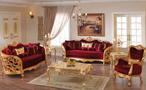 طقم كنب كلاسيكي فخم