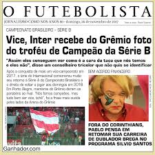 Además de los resultados de brasileirao serie b 2017, en flashscore.es puedes seguir más de 5000 competiciones de más de 30 deportes de todo el mundo. O Bi Vice Do Inter Na Temporada Ganhador Com