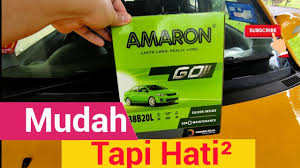 Cara nak tau kereta kehabisan bateri mywi. Diy Cara Tukar Bateri Battery Kereta Myvi 1st Generation Youtube
