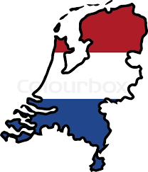 Netherlands flag map pin vector design template. Netherlands Flag Map