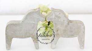 Dalapferde Aus Beton Basteln Basteln Mit Beton Giessformen Fur Beton Basteln