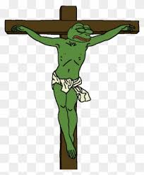 He Died On The Cross For Our Pepe The Frog Jesus Clipart Full Size Clipart 727328 Pinclipart Large collections of hd transparent pepe png images for free download. pepe the frog jesus clipart