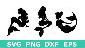 Download View Silhouette Cameo Mermaid Svg Free Images