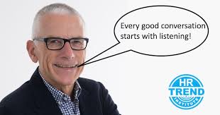 Every good conversation starts with listening. Really?