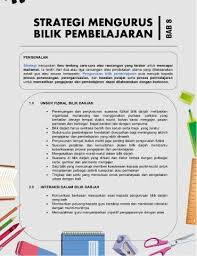 Hal ini demikian kerana, pengurusan bilik darjah yang mesra budaya dapat mewujudkan semangat kekitaan dalam kalangan murid yang berperanan sebagai komuniti bilik darjah. Bab 8 Strategi Mengurus Bilik Pembelajaran Flip Ebook Pages 1 3 Anyflip Anyflip