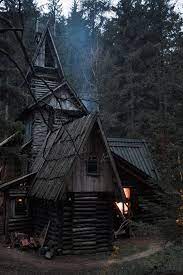 Witch cabin in the woods. Grab The Bull By The Horns Witch Cottage Architecture Cabins In The Woods