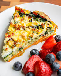 Ham Mushroom Leek Sweet Potato Crust Quiche Recipe Sweet Potato Crust Quiche Recipes Easter Brunch Food