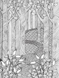 Get crafts, coloring pages, lessons, and more! Adult Coloring Book Page Design With Forest Trees Coloring Book Royalty Free Cliparts Vectors And Stock Illustration Image 79561105