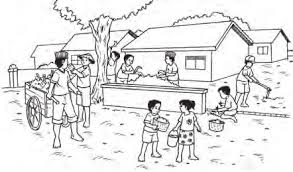 Aktiviti gotong royong membersihkan sk sentosa taman bandar baru kampar facebook. Sketsa Gambar Kerja Bakti Di Sekolah