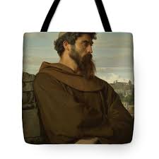 Un Penseur, Jeune Moine Romain Canvas Print