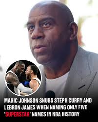 Magic Johnson named the five NBA superstars who "could go